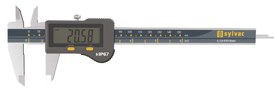 Digitalno pomično merilo do 200 mm tip scal evo basic