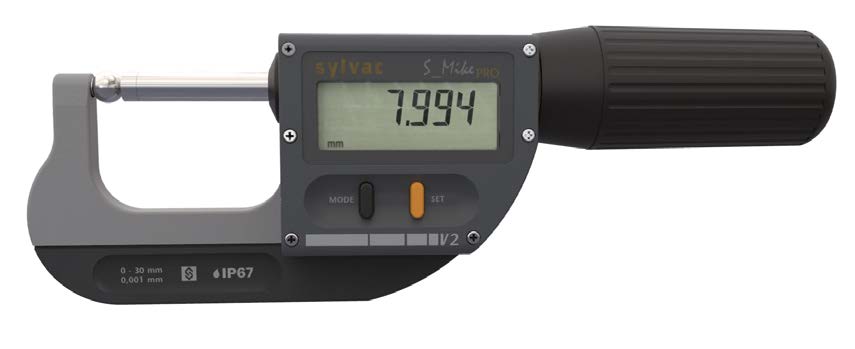 Digitalni mikrometer do 30 mm tip smike pro flat spherical