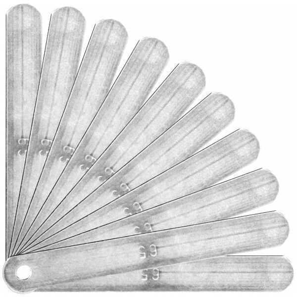 Set merilnih lističev 11 mm tip t3