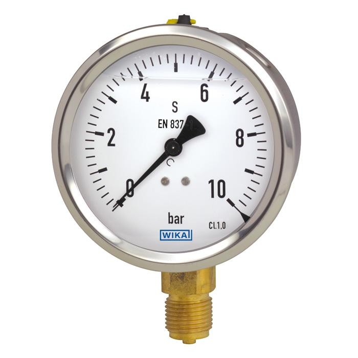 Analogni manometer napolnjen z glicerinom tip 213 53 100