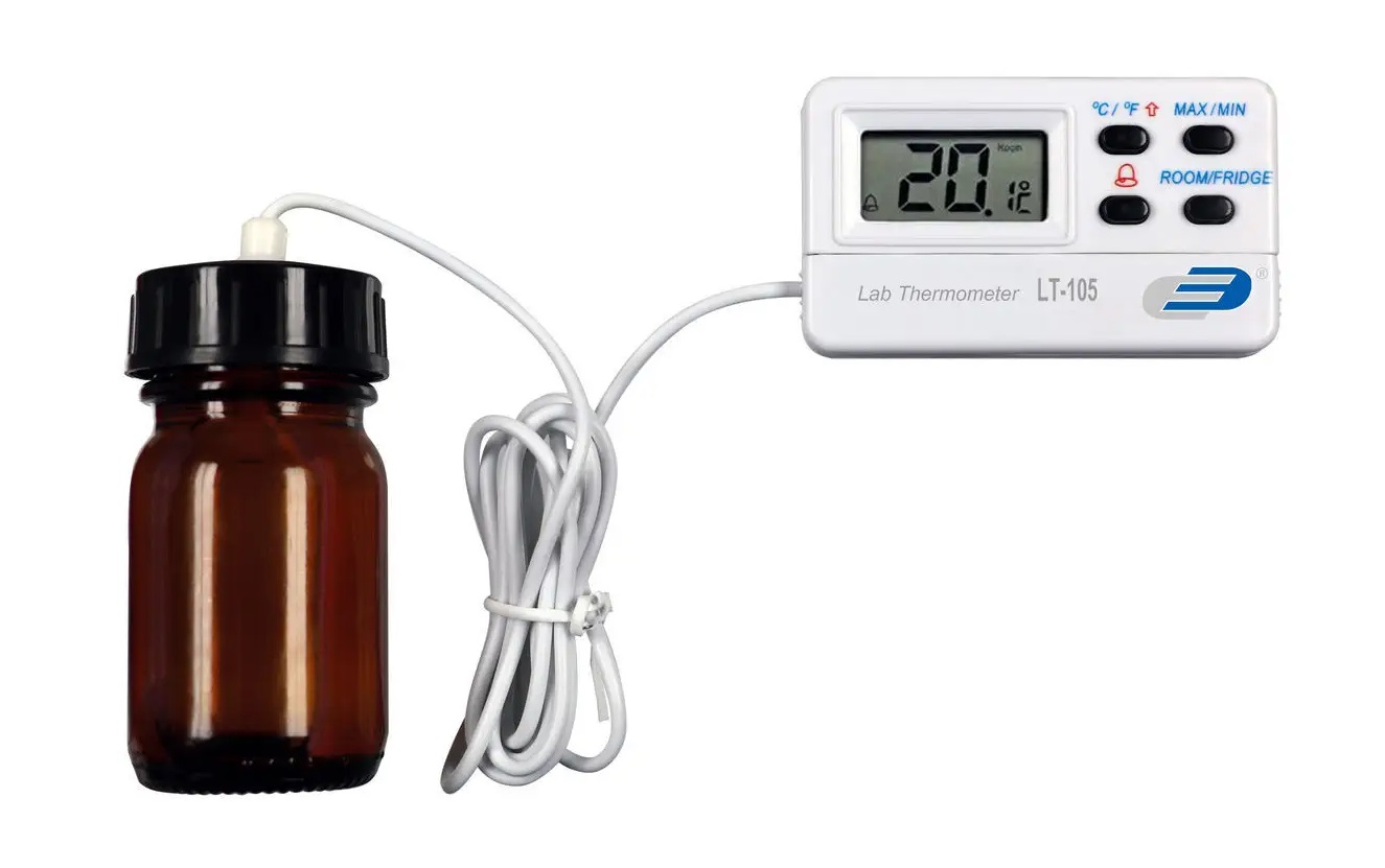 Digitalni termometer s sodo s steklenico tip lt105