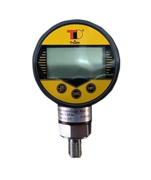 Vertikalni digitalni manometer do 600bar tip dn63