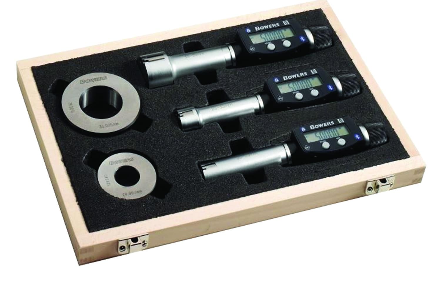 Set notranjih tritočkovnih mikrometrov od 10 mm do 20 mm tip sxtd43u